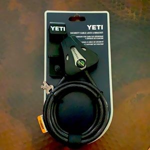 Yeti security cable and lock (brand new)
